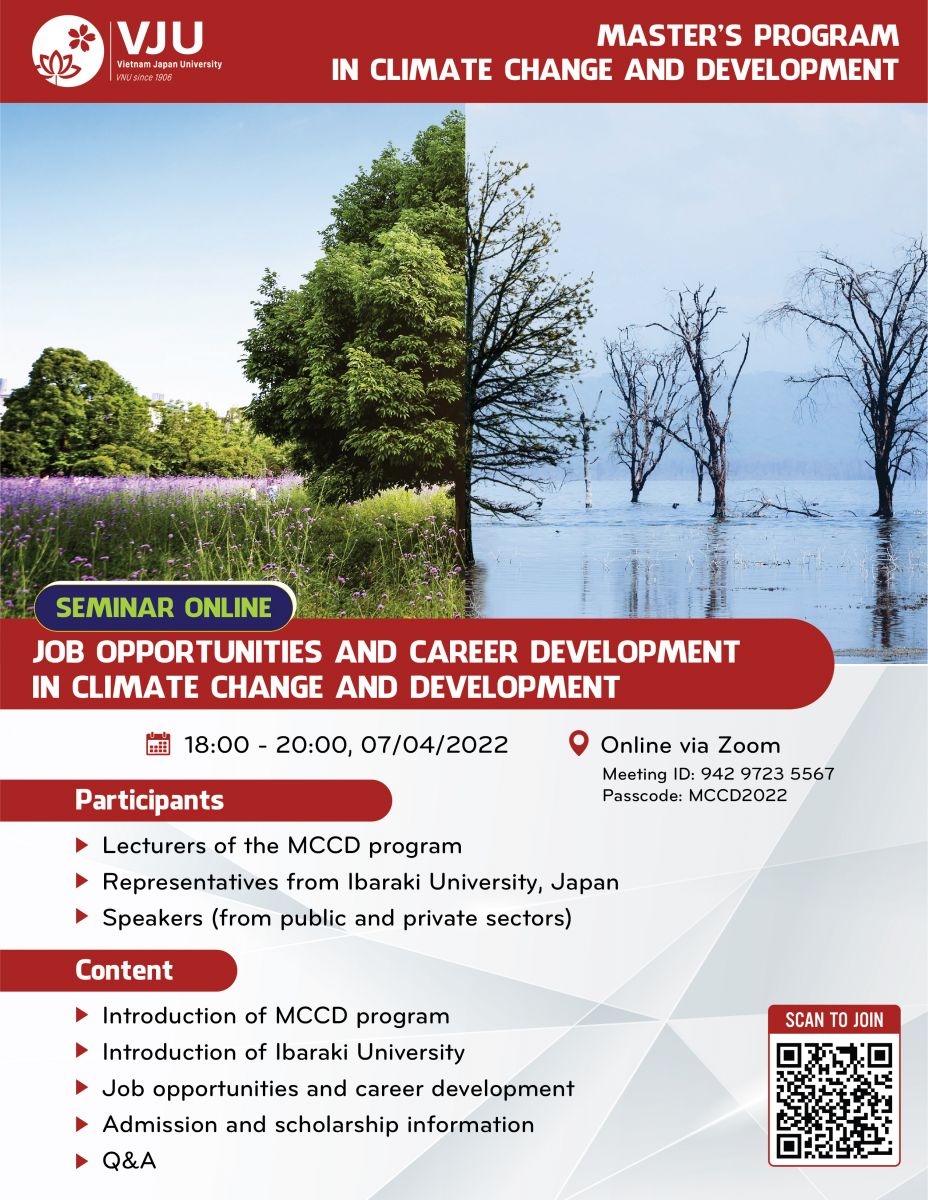 Job Opportunities and Career Development in Climate change and ...