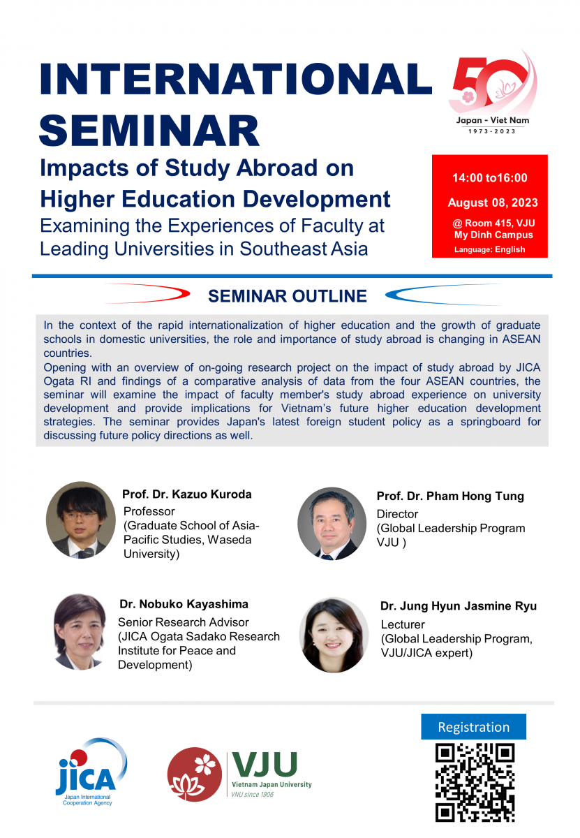 International Seminar: Impact of Study Abroad on Higher Education Development