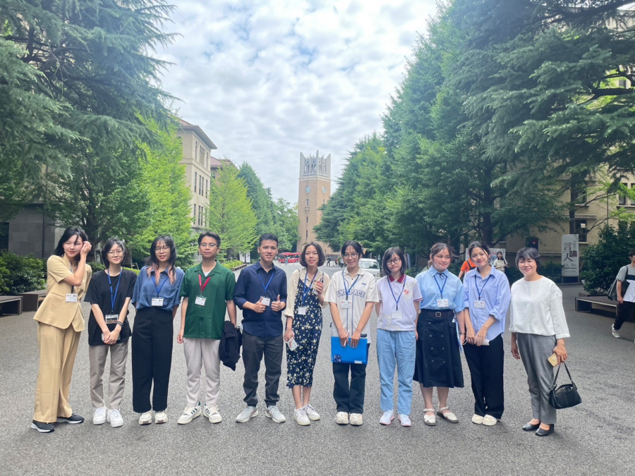 VJU students at Waseda