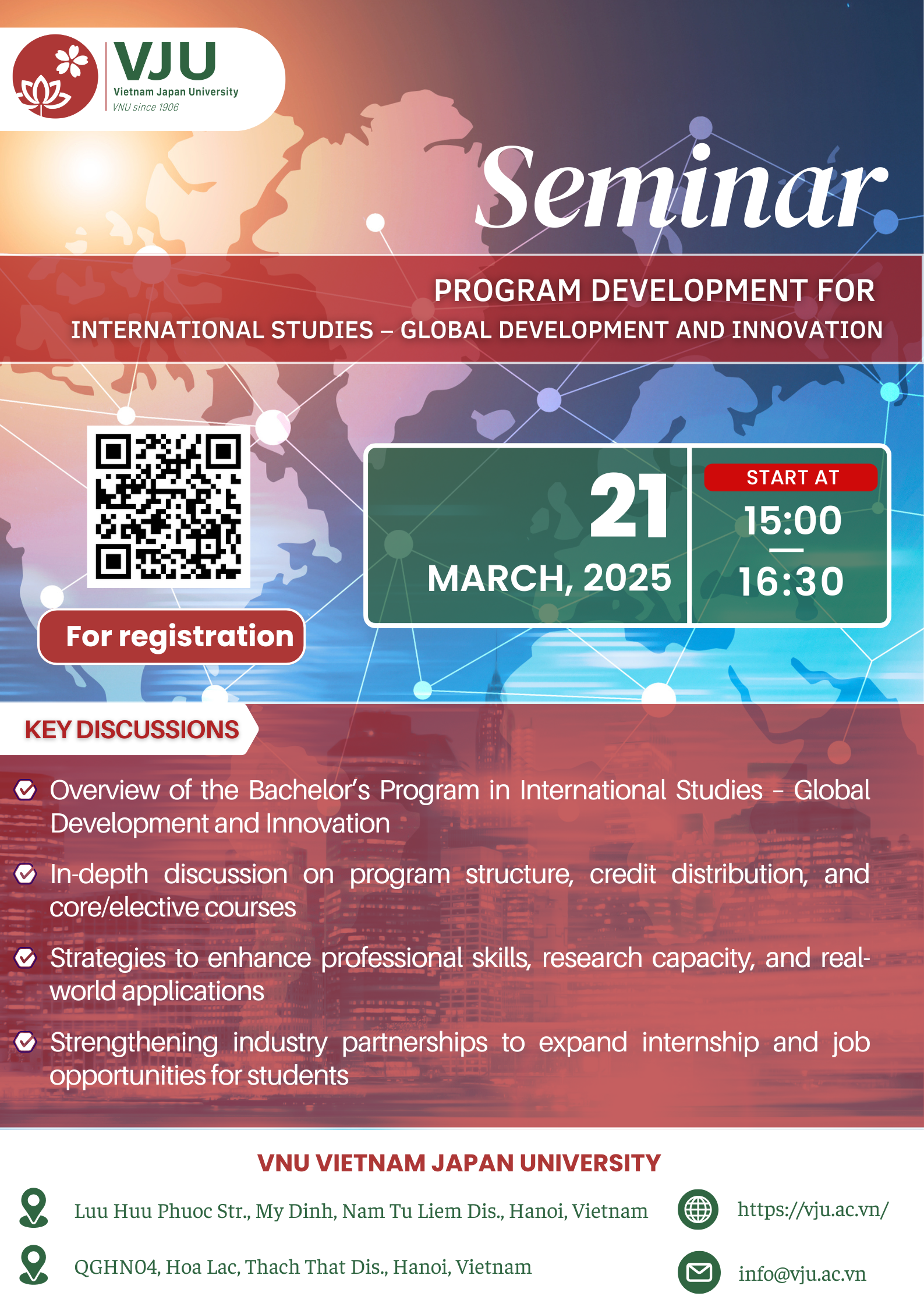 PROGRAM DEVELOPMENT FOR THE INTERNATIONAL STUDIES – GLOBAL DEVELOPMENT ...